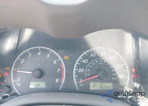 2009 Toyota Corolla Le from USA, damaged, VIN 2T1BU40E69C165005